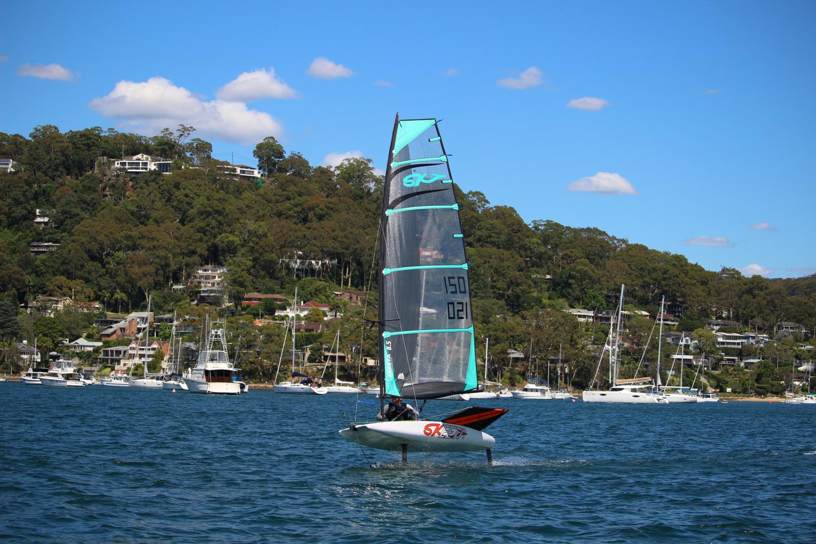 With Cobra’s efficient production, the Skeeta is also a lot more affordable than most other foiling dinghies