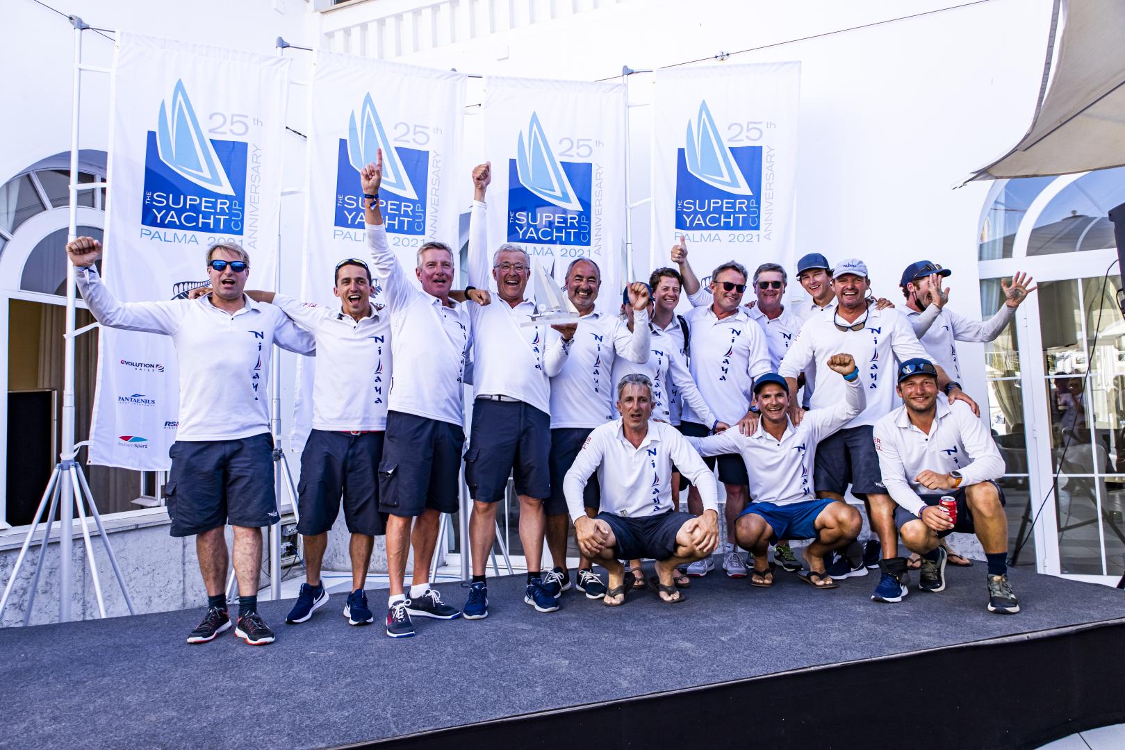Ravenger wins Superyacht Cup Palma 25th anniversary event with a dramatic debut performance