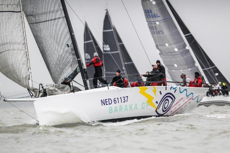 Sixth Rolex Fastnet Race together as a team for the De Graaf family who return this year in their Ker 43, Baraka GP (NED)