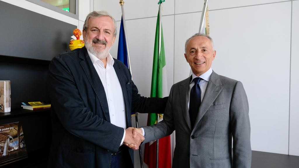 Ferretti: investimento a Taranto grazie a sinergia con Regione Puglia