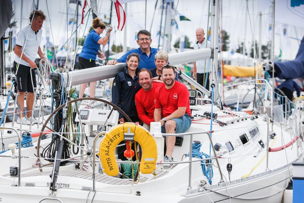Seventh Rolex Fastnet Race for Chris and Vanessa Choules' With Alacrity - the leading Sigma 38 for the 2021 RORC season 