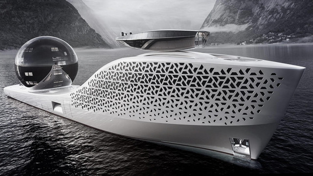 Earth 300 il progetto di megayacht a propulsione nucleare