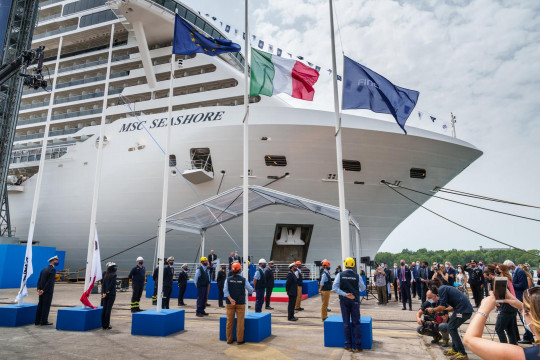 MSC Seashore Delivery