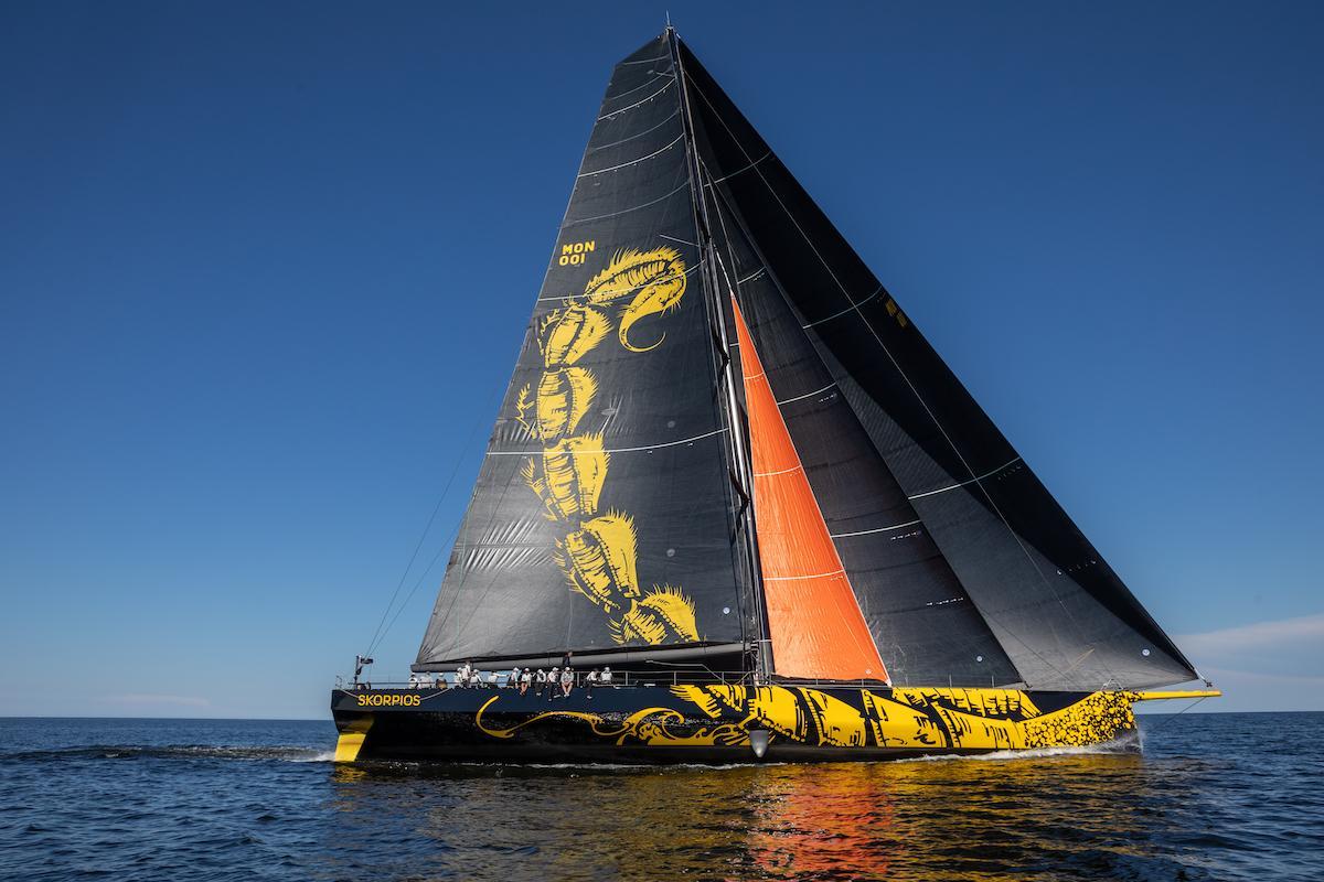 ver 350 boats are entered in the Rolex Fastnet Race, including the largest - the brand new ClubSwan 125 Skorpios belonging to Russian Dmitry Rybolovle