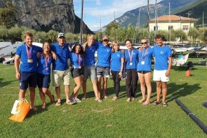 Il team Hobie Cat 16 del Tognazzi Marine Village presente al Campionato Italiano ad Arco.