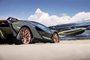 M/Y Tecnomar for Lamborghini 63 model at the Milano Design Week
