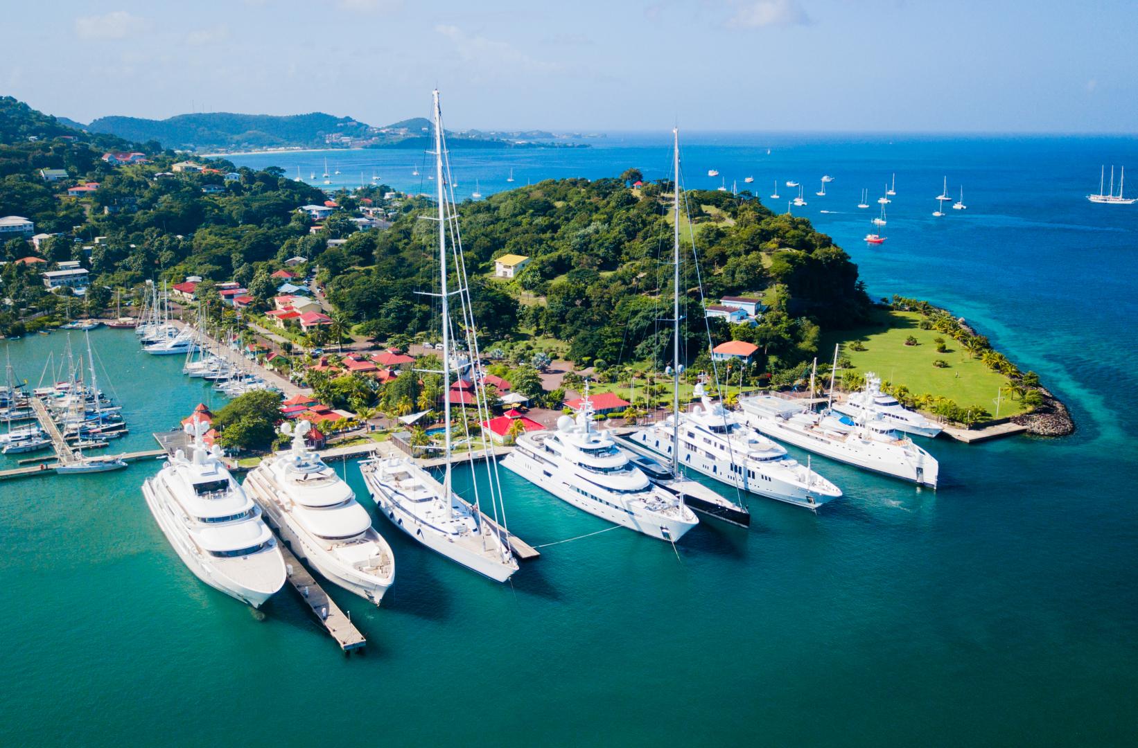 There are six other marinas and three boatyards on Grenada, and two more on the outlying island of Carriaco