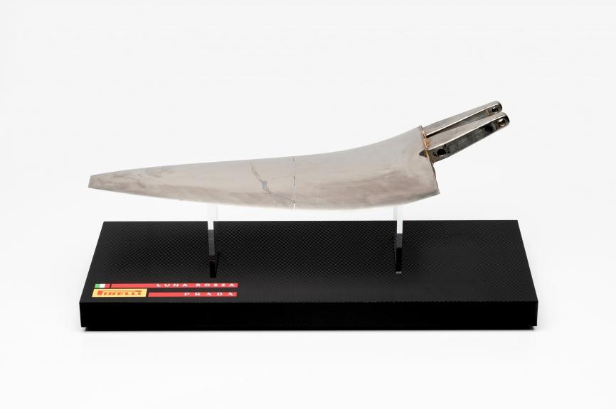 Part of the Luna Rossa boat on auction to support environmental sustainability