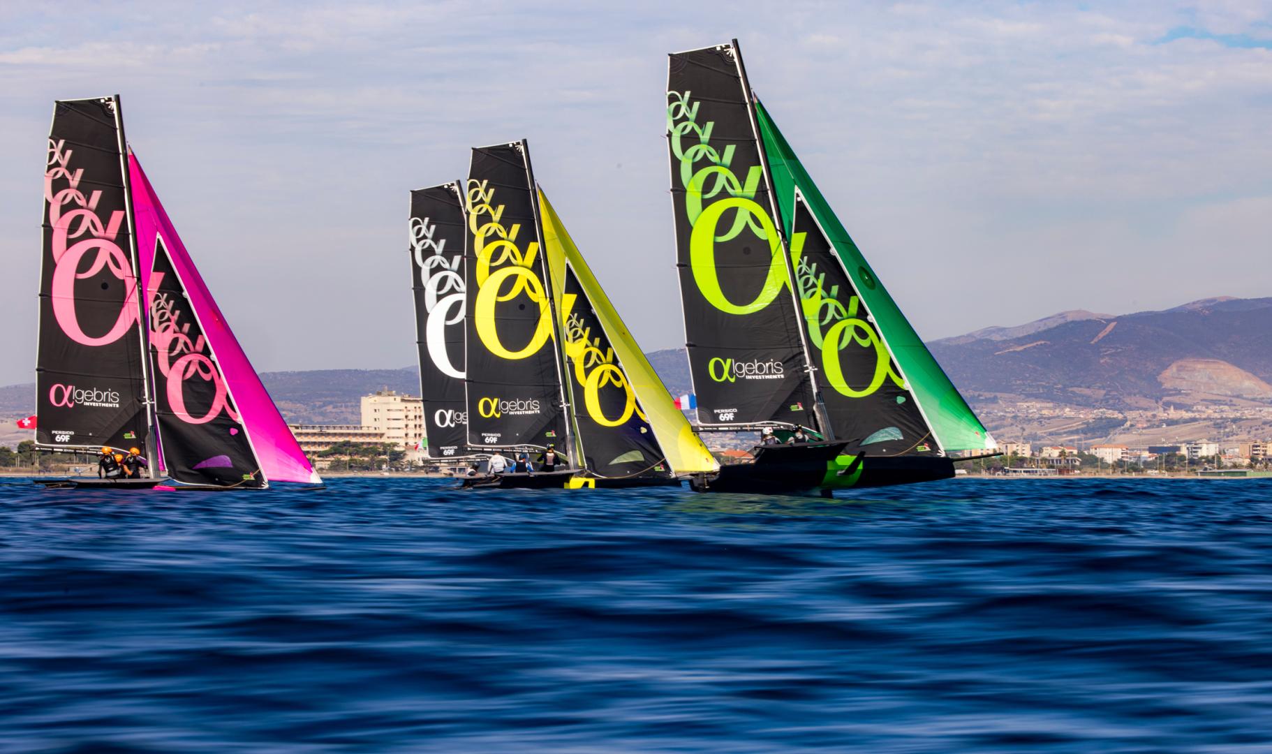 A perfect start to the Youth Foiling Gold Cup in Cagliari