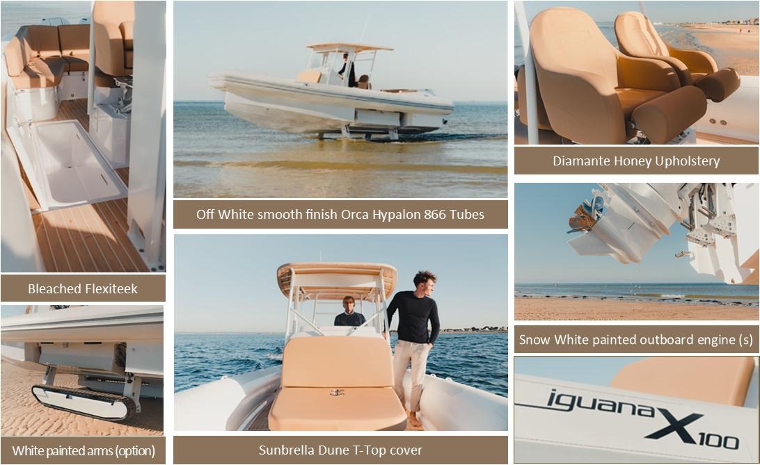 A new elegant design for Iguana Yachts' flagship RIB