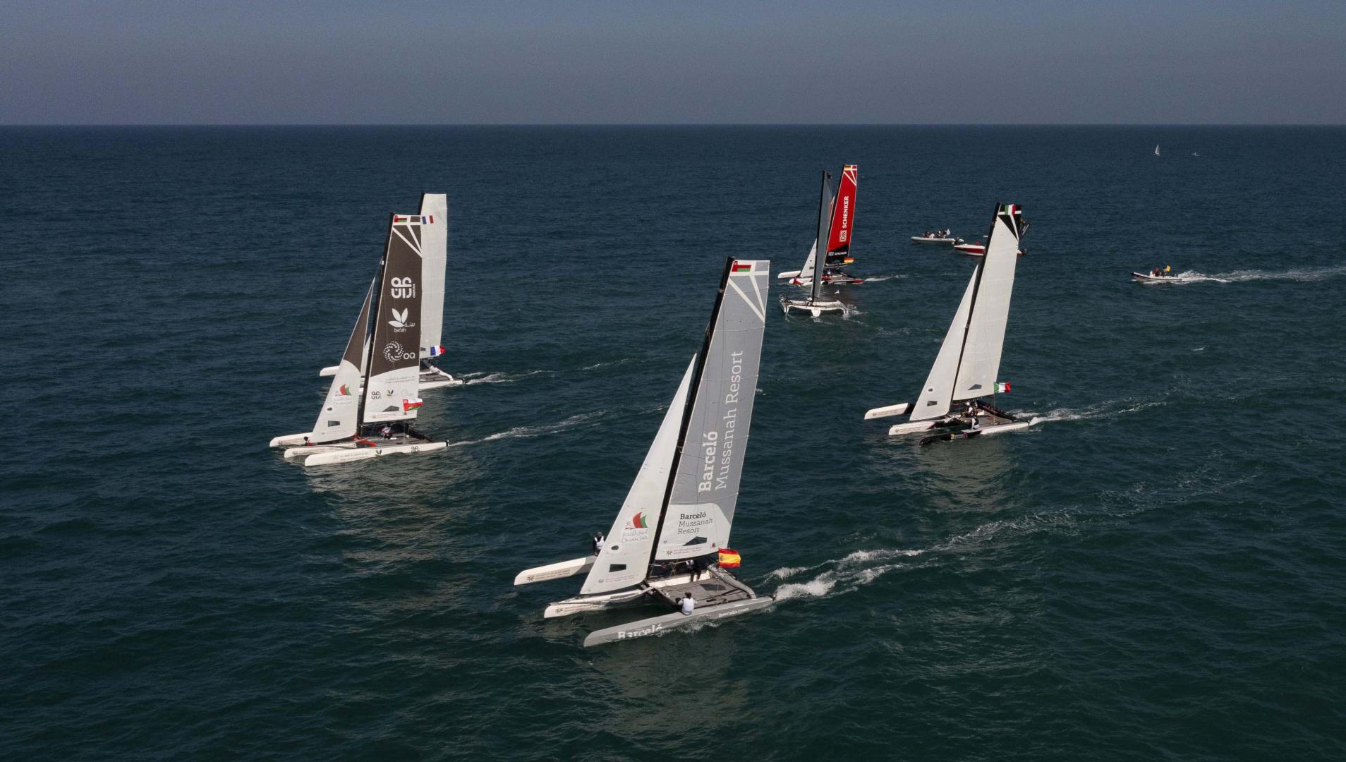 Team France enjoys a strong start to Sailing Arabia, The Tour 2021