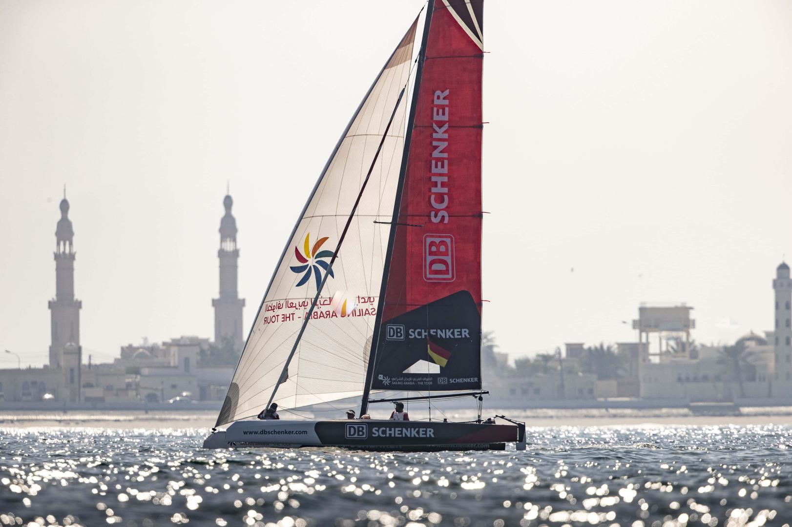 Team France enjoys a strong start to Sailing Arabia, The Tour 2021