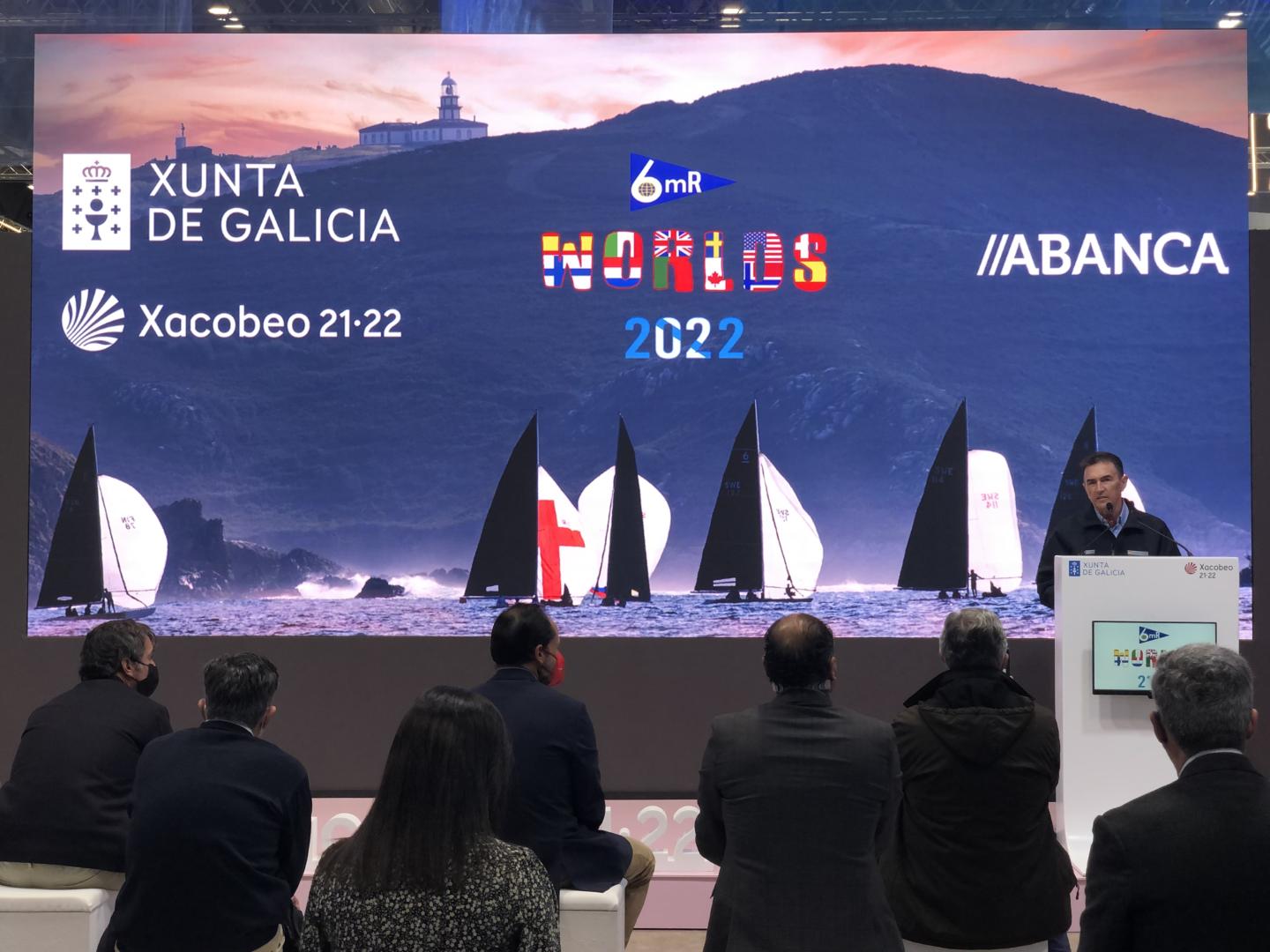 The Real Club Náutico de Sanxenxo presents the 2022 Xacobeo 6mR Worlds