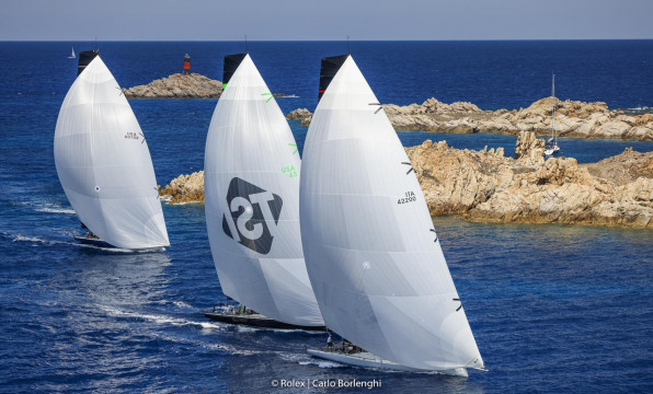 Maxi Yacht Rolex Cup in Porto Cervo, Sardinia. Italy