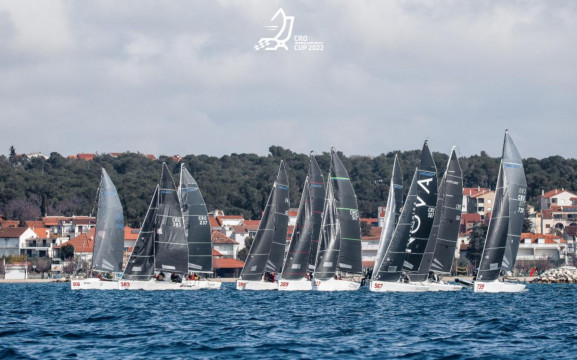 Croatian Melges 24 fleet started its season with holding the first Act of the CRO Melges 24 Cup 2022 already in January. Here's the event in Biograd in February. © regate.com.hr