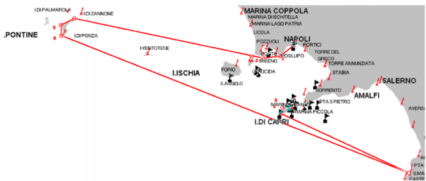 Giovanni Soldini e il Team di Maserati Multi70 partecipano alla storica Regata dei Tre Golfi. Partenza prevista per il 14 maggio dalla rada di Santa Lucia a Napoli.