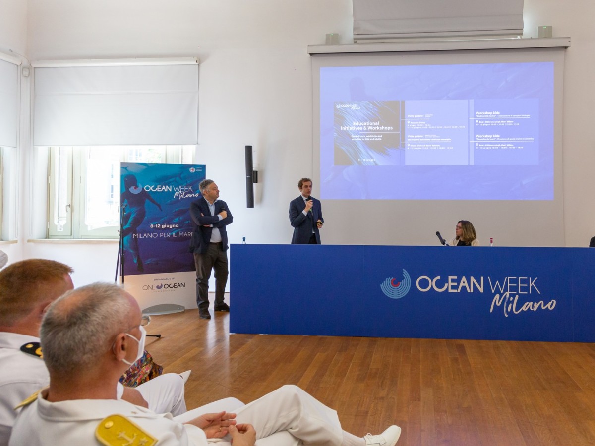 A primeira edição da Ocean Week foi apresentada em Milão
