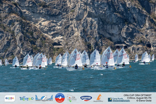 Iniziata la Ora Cup Ora Optimist al Circolo Vela Arco