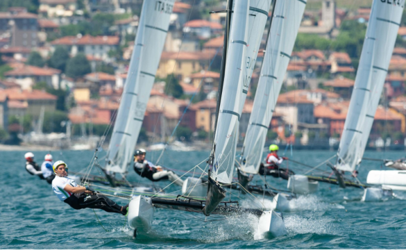 Margherita Porro e Stefano Dezulian (Sezione Vela Guardia di Finanza)