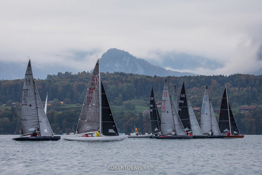 MF XXII wins 2022 5.5 Metre Herbstpreis on Thunersee