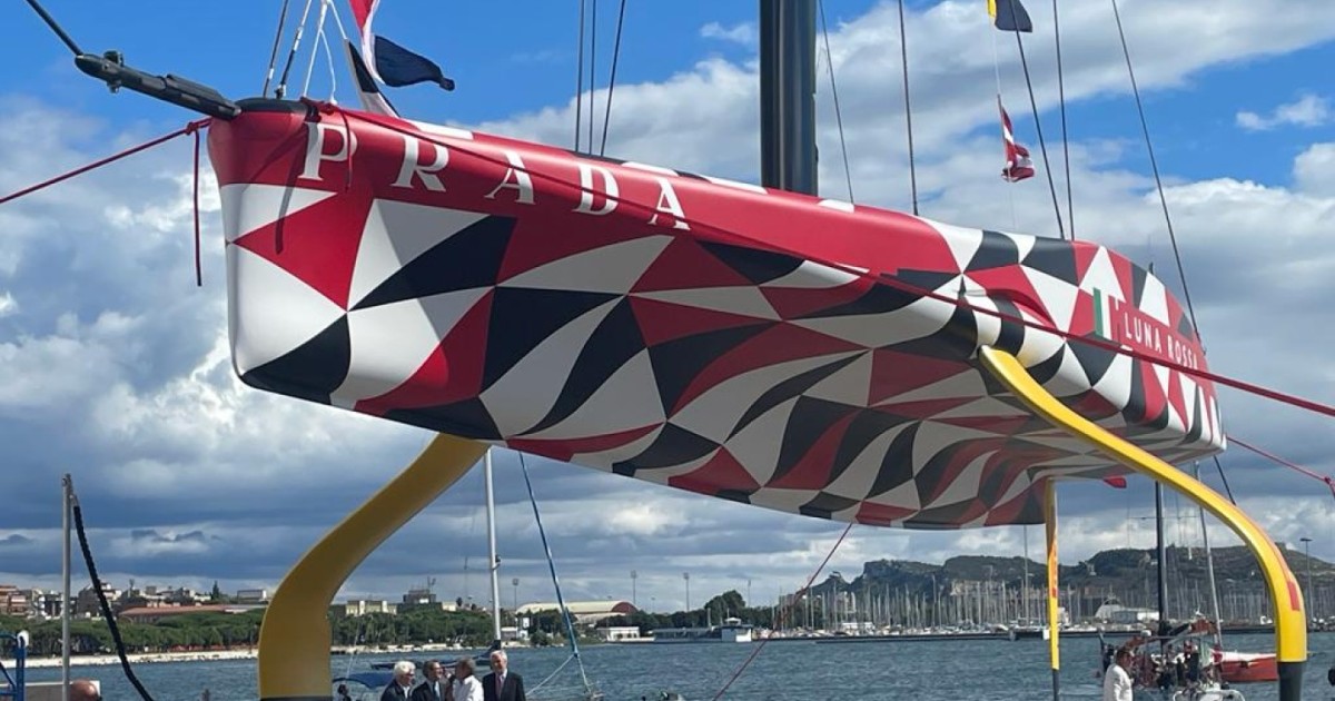 【未使用】LUNA ROSSA PRADA PIRELLI TEAMCAP M紺 LUNA ROSSA PRADA PIRELLI 36th AMERICAS CUP OFFICIAL TEAM CAP