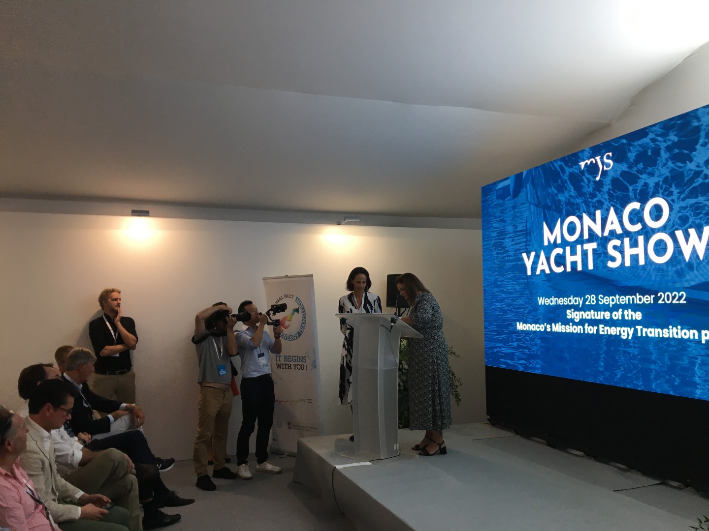 Sustainability Conference at the Monaco Yacht Show