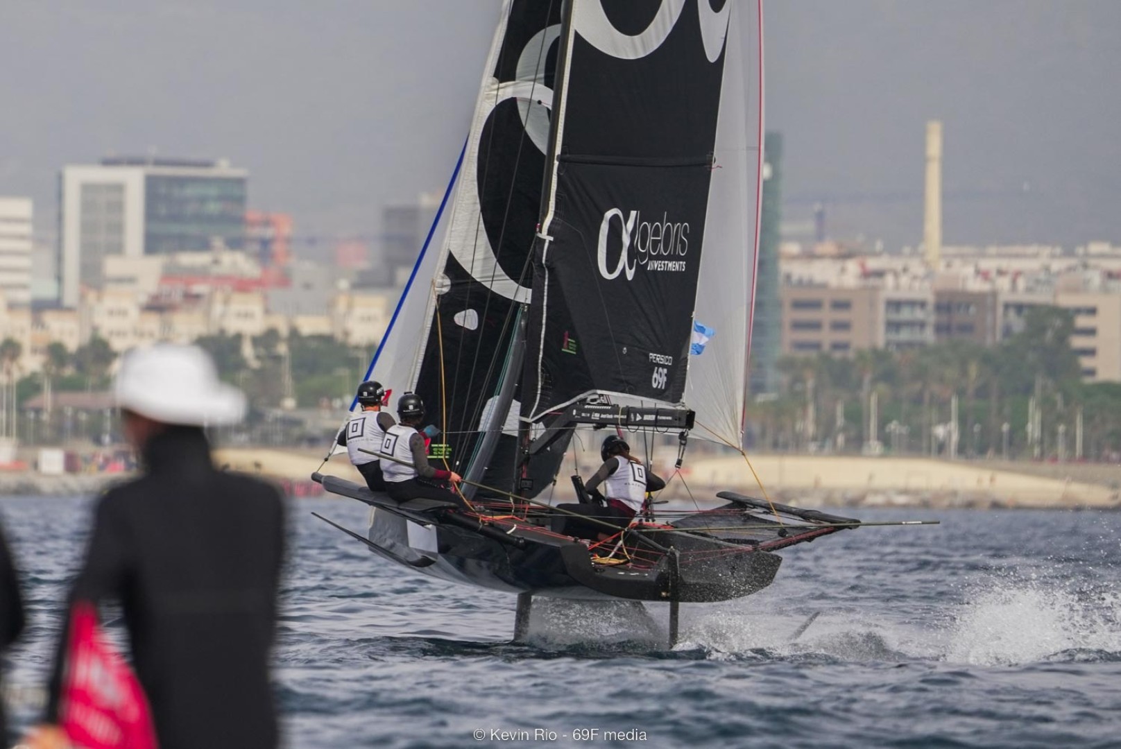 9 races on the first day of the Youth Foiling Gold Cup Grand Final
