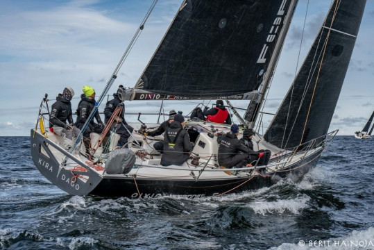 The OIXIO Sailing Team with the Corby 33 KIRA is the winner of the lottery and will sail their first World Championship in Kiel in 2023. (C) Berit Hainoja