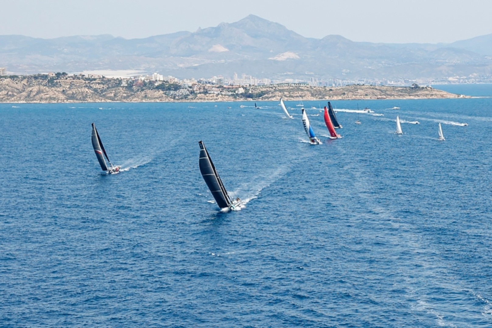 Start of the Third Leg of The Ocean Race Europe, from Alicante, Spain, to Genova, Italy.
Sailing Energy/The Ocean Race