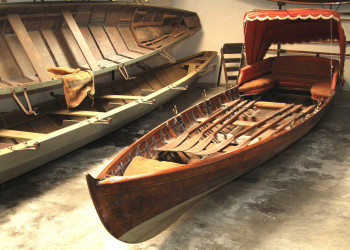Collaterale sul Museo della Barca Lariana a Mercanteinfiera
