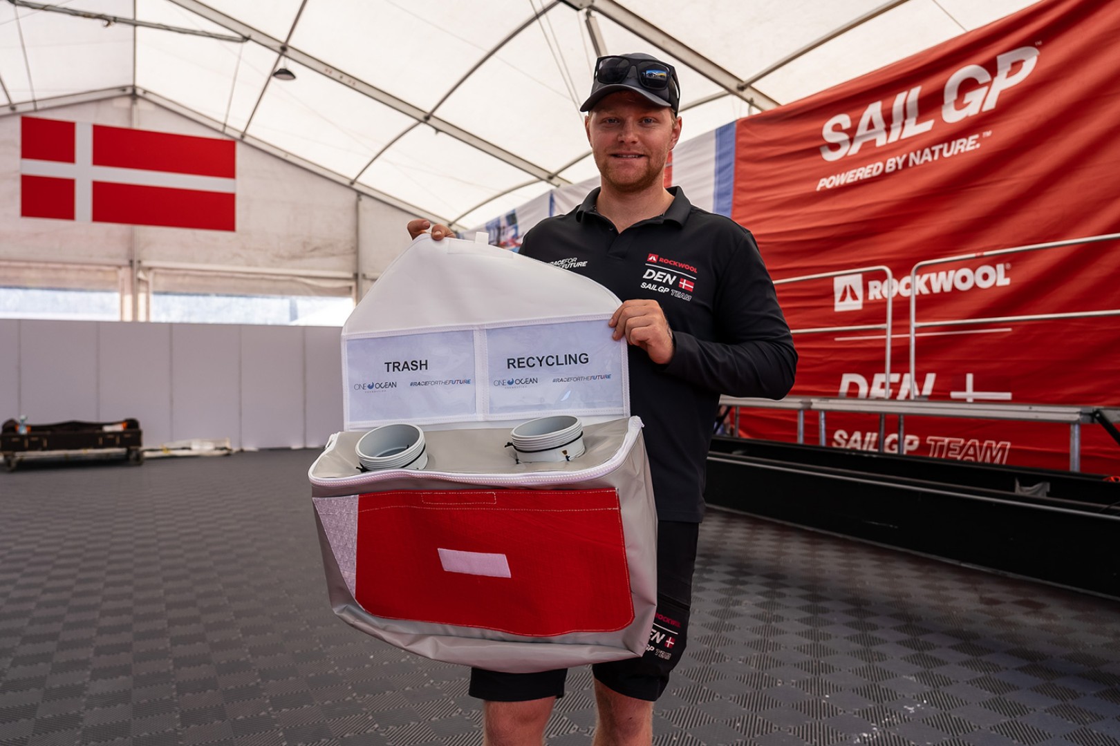 OOF and Denmark SailGP give used sails a second life