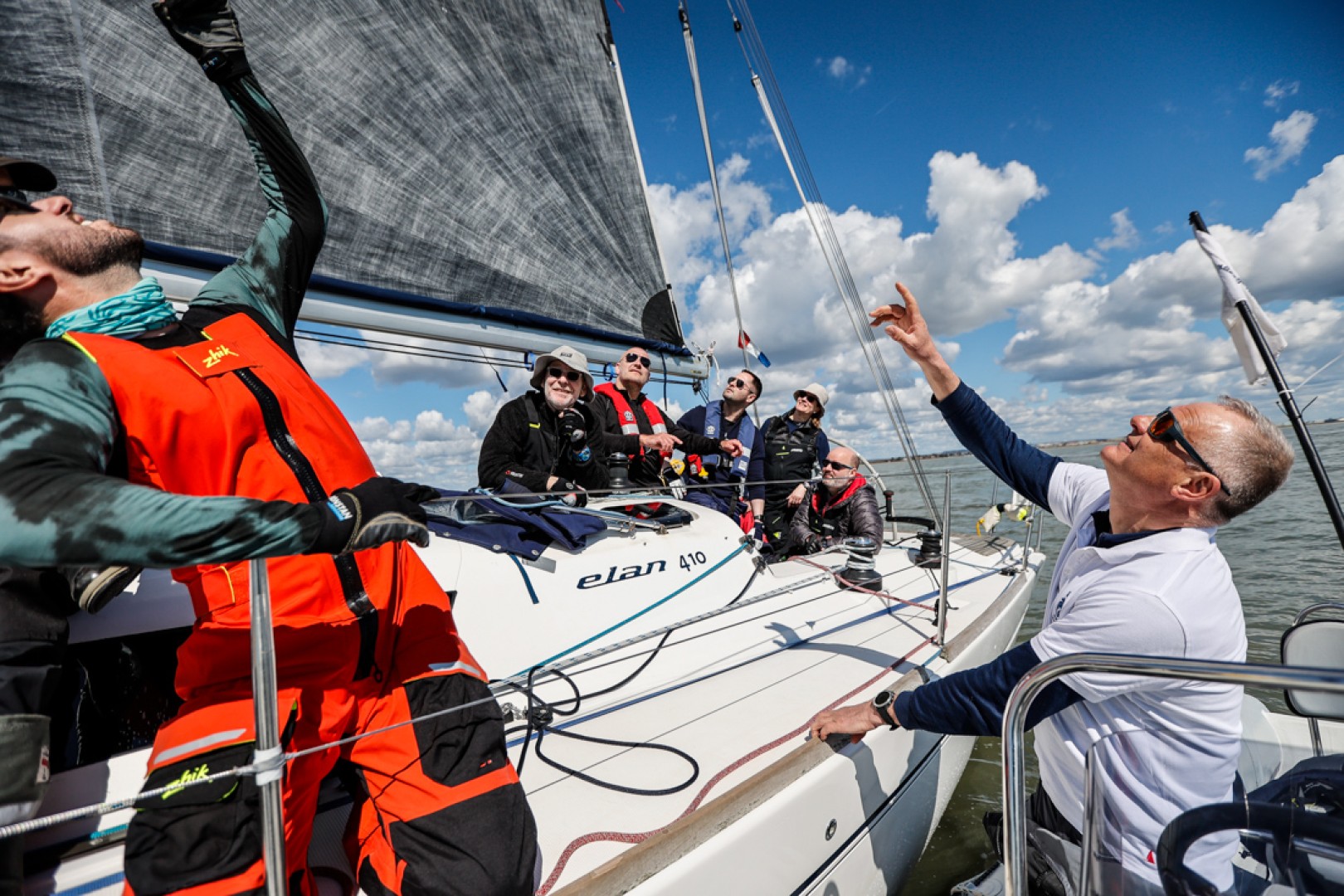 Kicking off the 2023 season - On the first day of the RORC Easter Challenge crews made the most of the complimentary on-the-water coaching

﻿ © Paul Wyeth/pwpictures.com