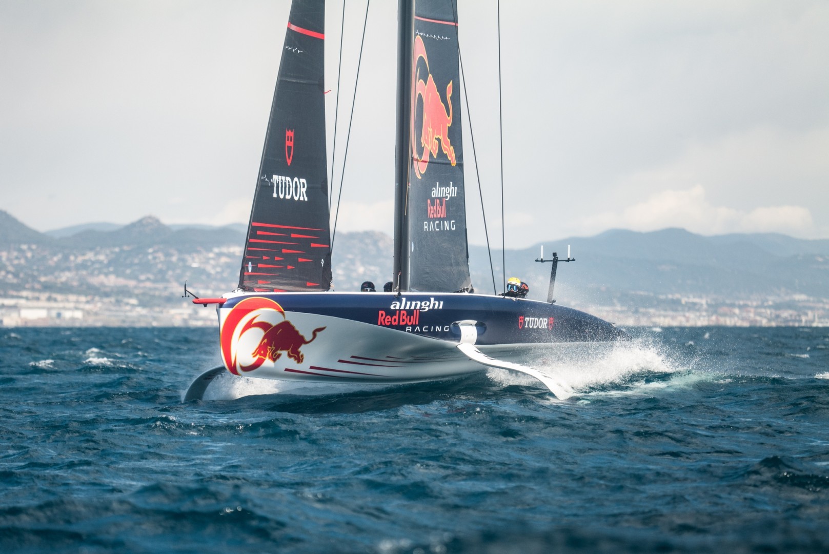 Alinghi Redbull, ahead of all expectations in sailing performance