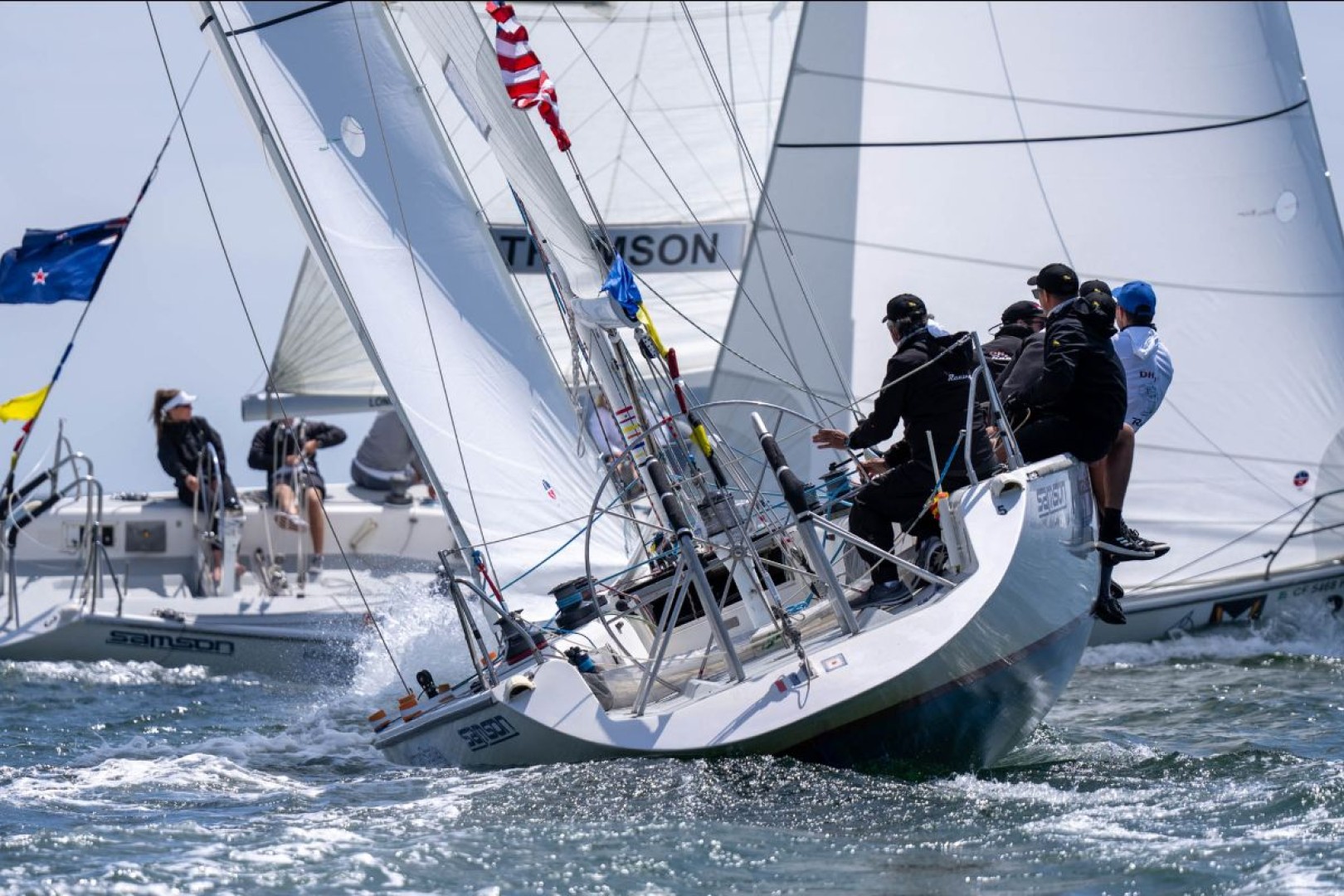 World Match Racing Tour: sparks fly on day one of Congressional Cup