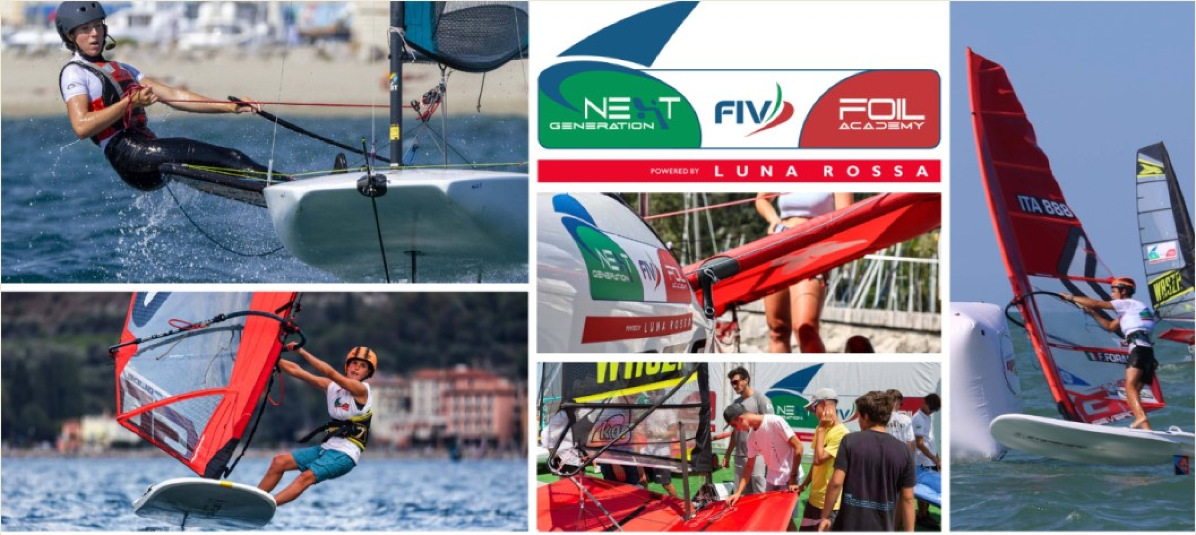 Foil Academy the next generation powered by Luna Rossa
