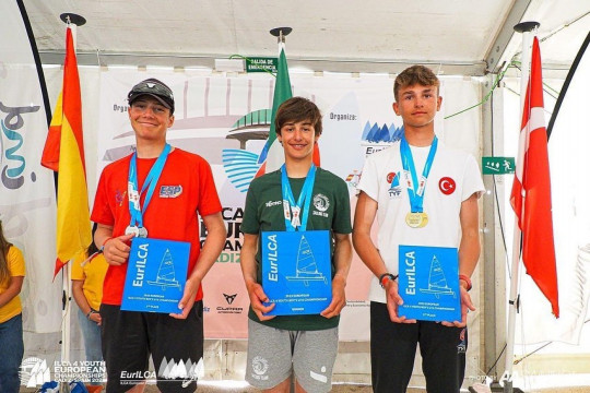 Il Fragliotto Lorenzo Ghirotti è Campione Europeo ILCA4 U-16