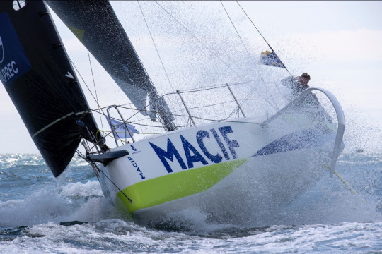 Skipper Macif in action
© Alexis Courcoux