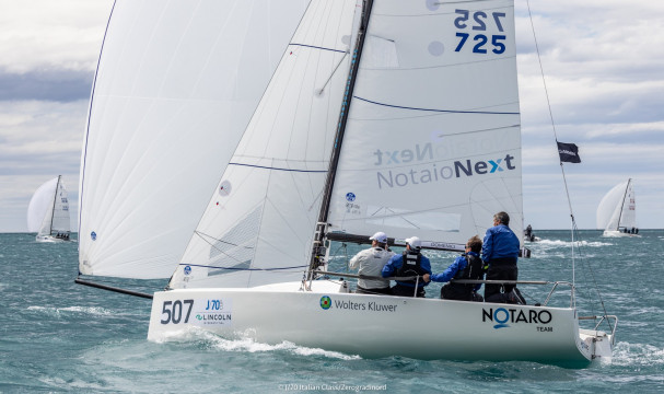 Notaro Team Porto Ercole aprile 2023 credits J70 Italian Class Zero gradi nord