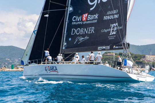 Il Fast and Furio Sailing Team al via della Rolex Giraglia 2023