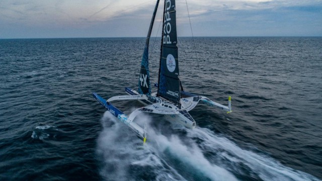 Two of the world's fastest offshore racing yachts will battle for multiihull line honours in this year's Rolex Fastnet Race
