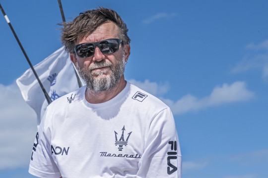 Maserati Multi 70 e Giovanni Soldini pronti per una nuova sfida nel Pacifico