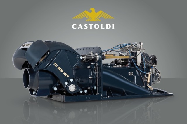 Castoldi presenta il Turbodrive 600 H.C.T. destinato a rivoluzionare il mercato degli idrogetti di grandi dimensioni