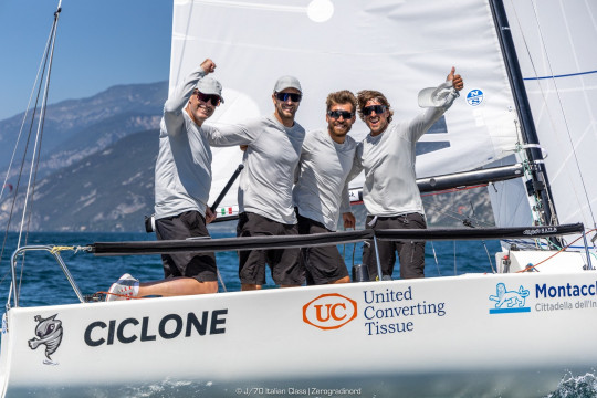 J/70 Cup, a Malcesine Ciclone piglia tutto