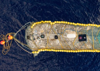 The Ocean Cleanup ha raccolto 55 tonnellate di rifiuti di plastica