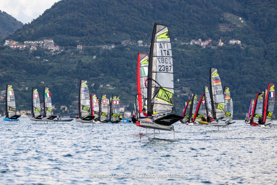 La regata Waszp Campionato Italiano Bellano