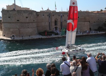 Entrano in scena gli spettacolari catamarani del Rockwool Italy Sail Grand Prix