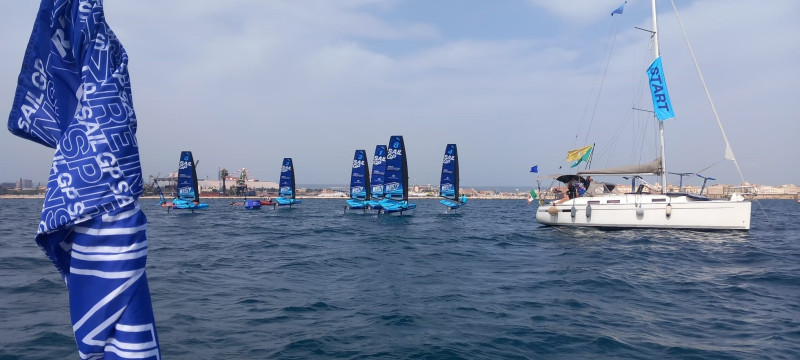 Allenamento waszp SailGp Inspire Mar Grande Taranto