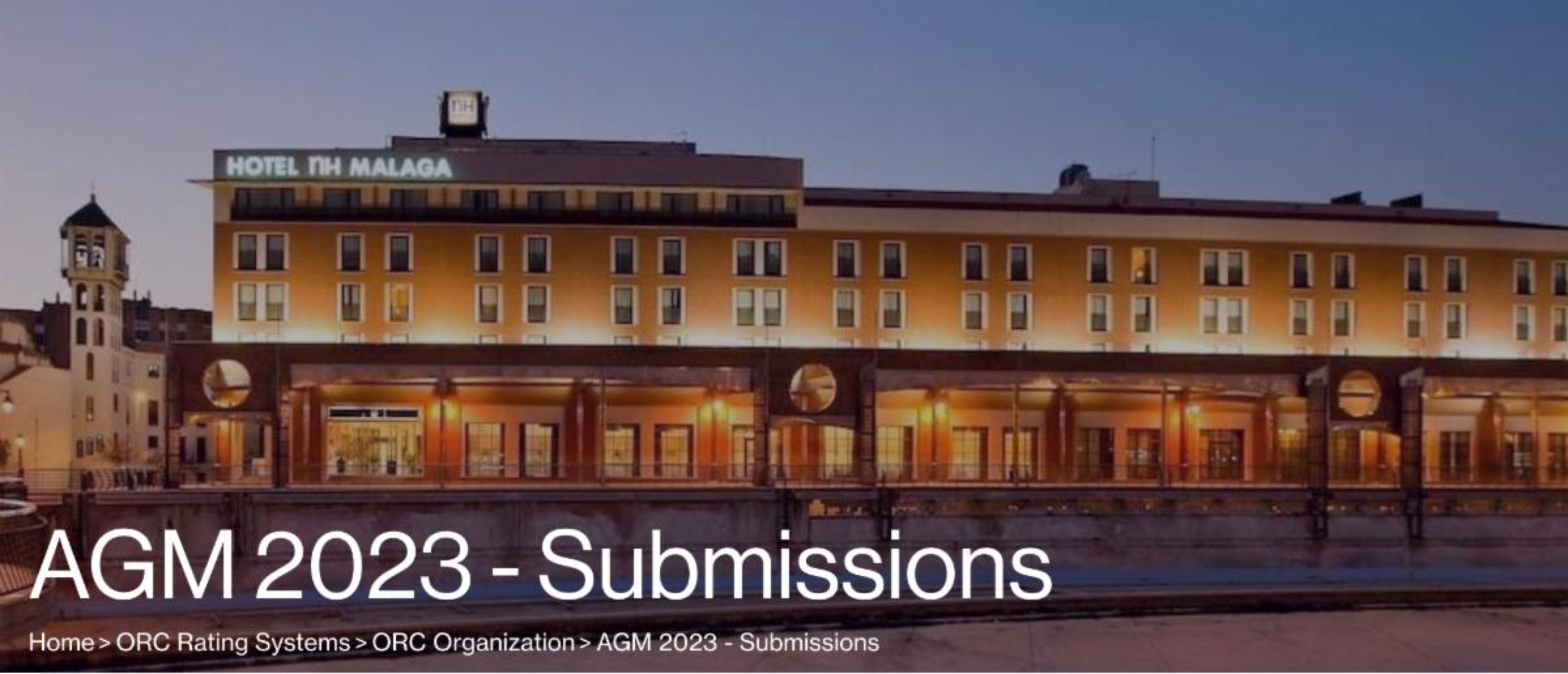 Submissions posted for 2023 ORC Annual Meeting in Malaga