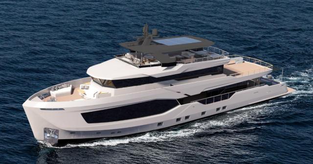 Numarine sold third 40MXP superyacht