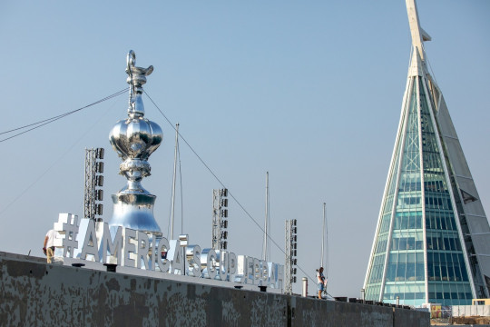 America's Cup, official practice raceday in Jeddah